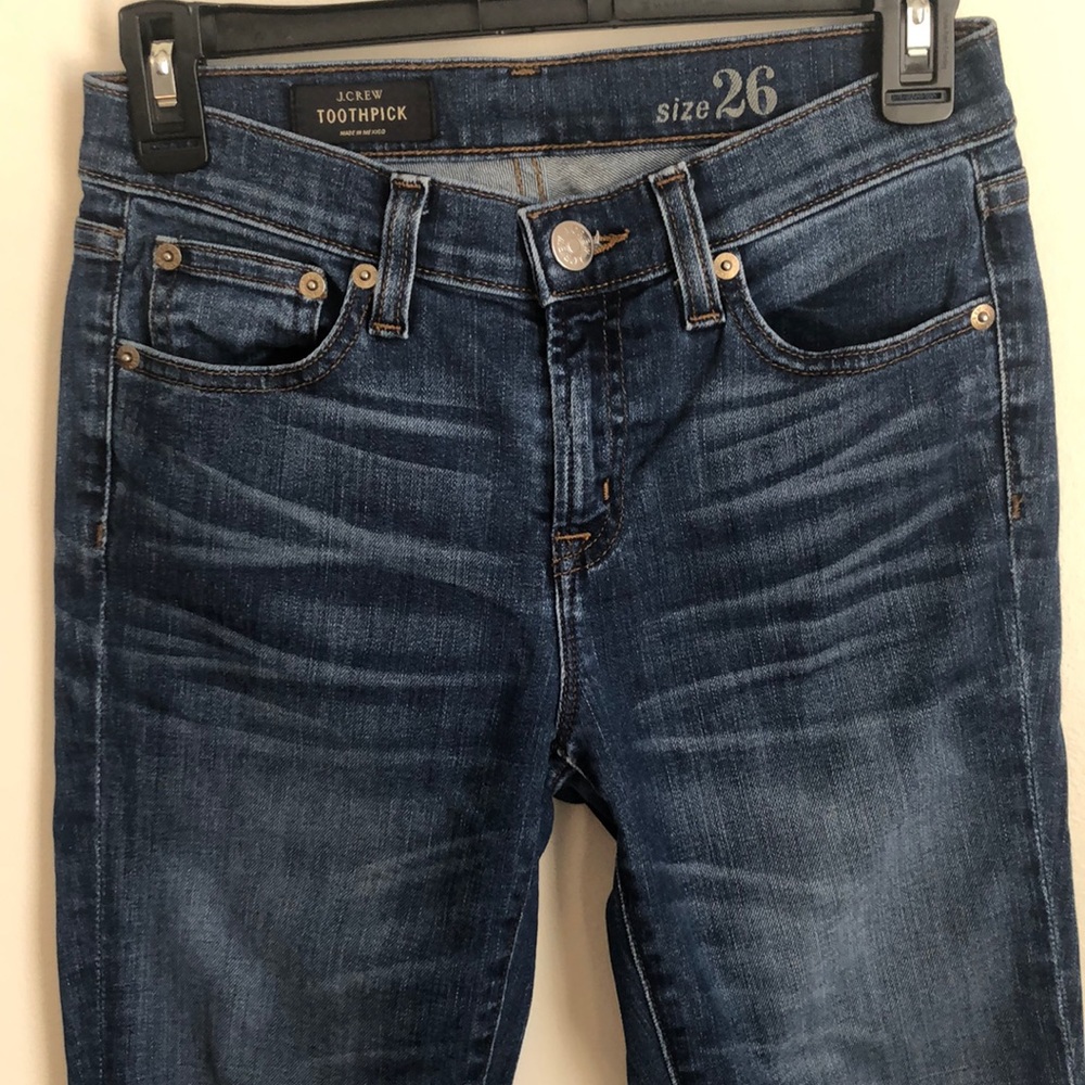 Jcrew toothpick jeans 26 - Picture 5 of 9